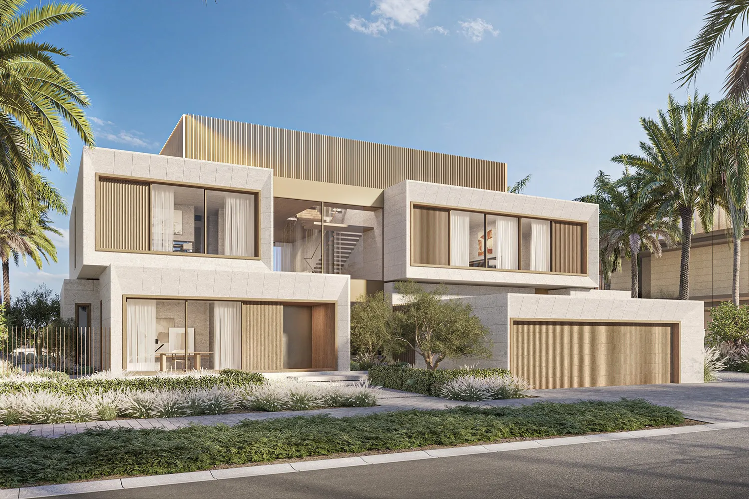 5 bedroom Palm Jebel Ali villa exterior