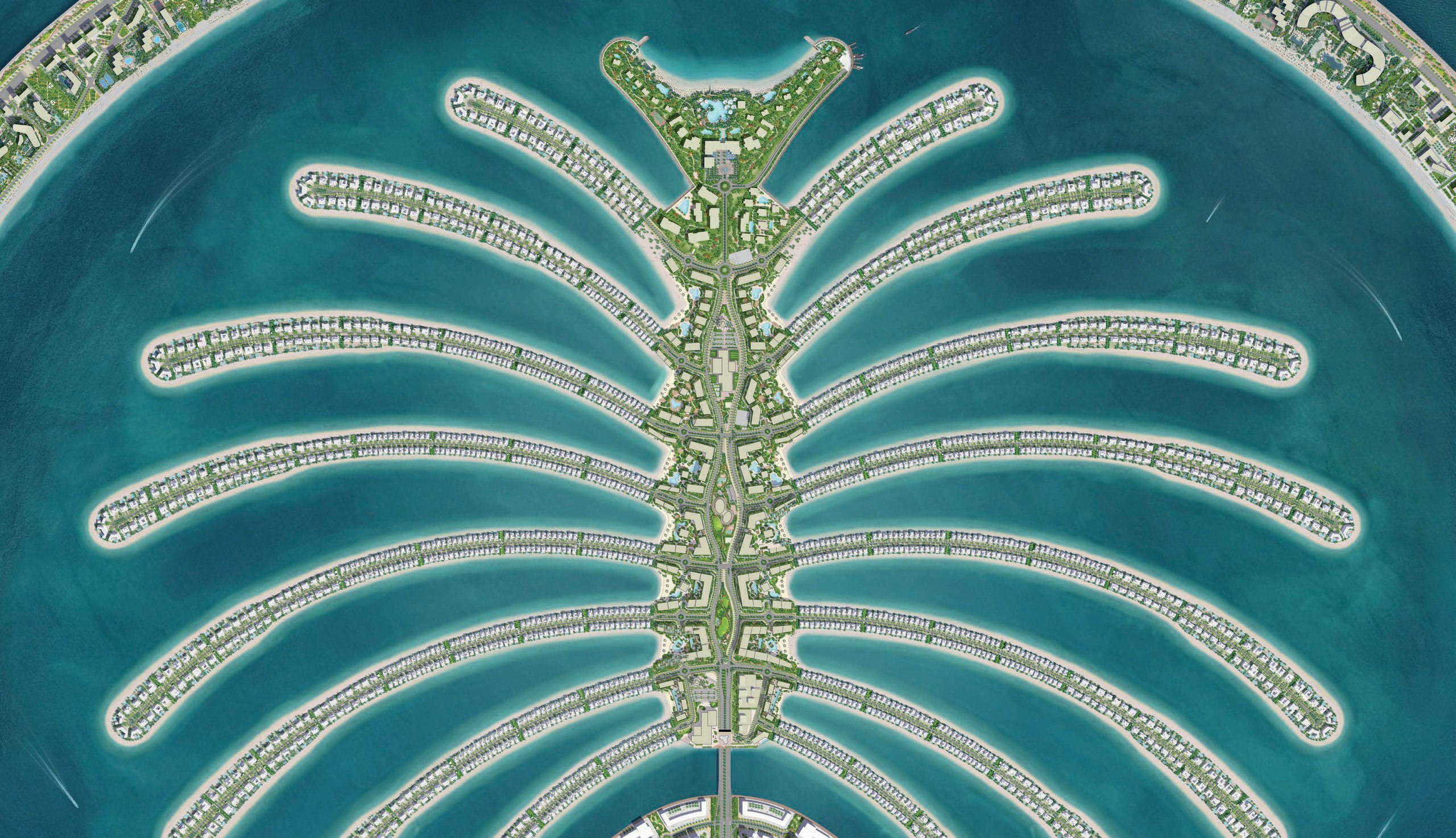 Palm Jebel Ali masterplan aerial